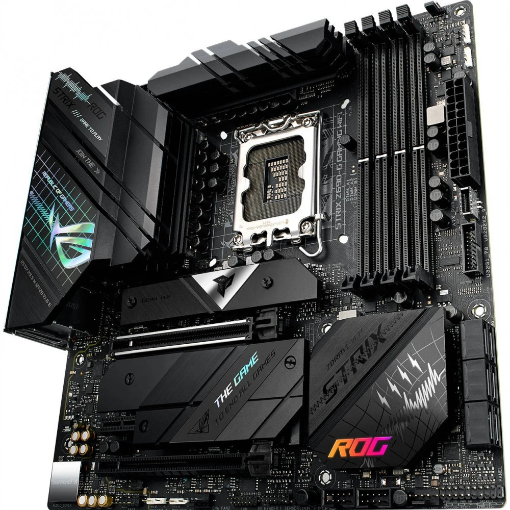 Материнская плата Asus ROG S Z690-G G Wi-Fi 90MB19G0-M0EAY0 Micro-ATX, LGA 1700