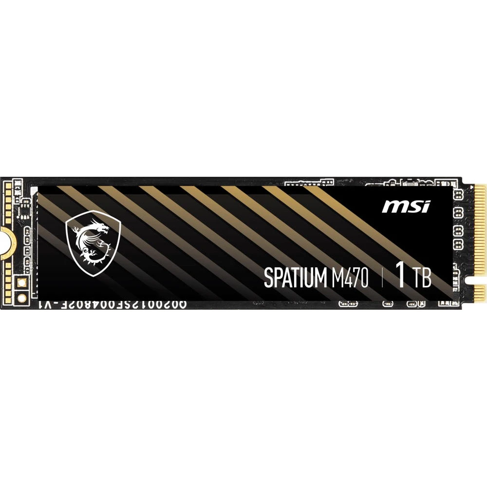Жесткий диск MSI Spatium M470 SPATIUMM470PCIE4.0NVMEM.2.2TB SSD (твердотельные), 2 ТБ, M.2, PCIe