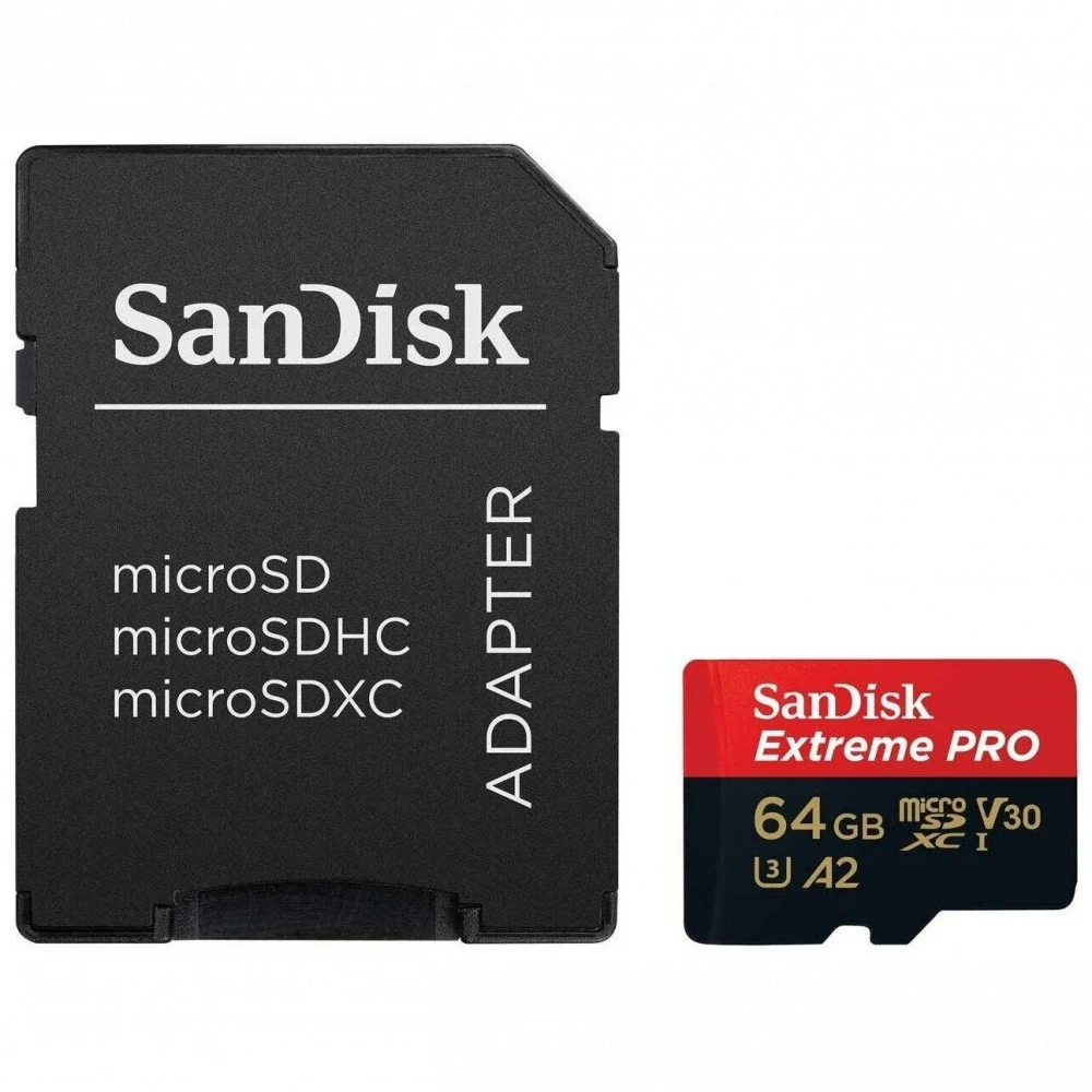 Флеш (Flash) карты SanDisk Extreme Pro SDSQXCU-064G-GN6MA 64 ГБ