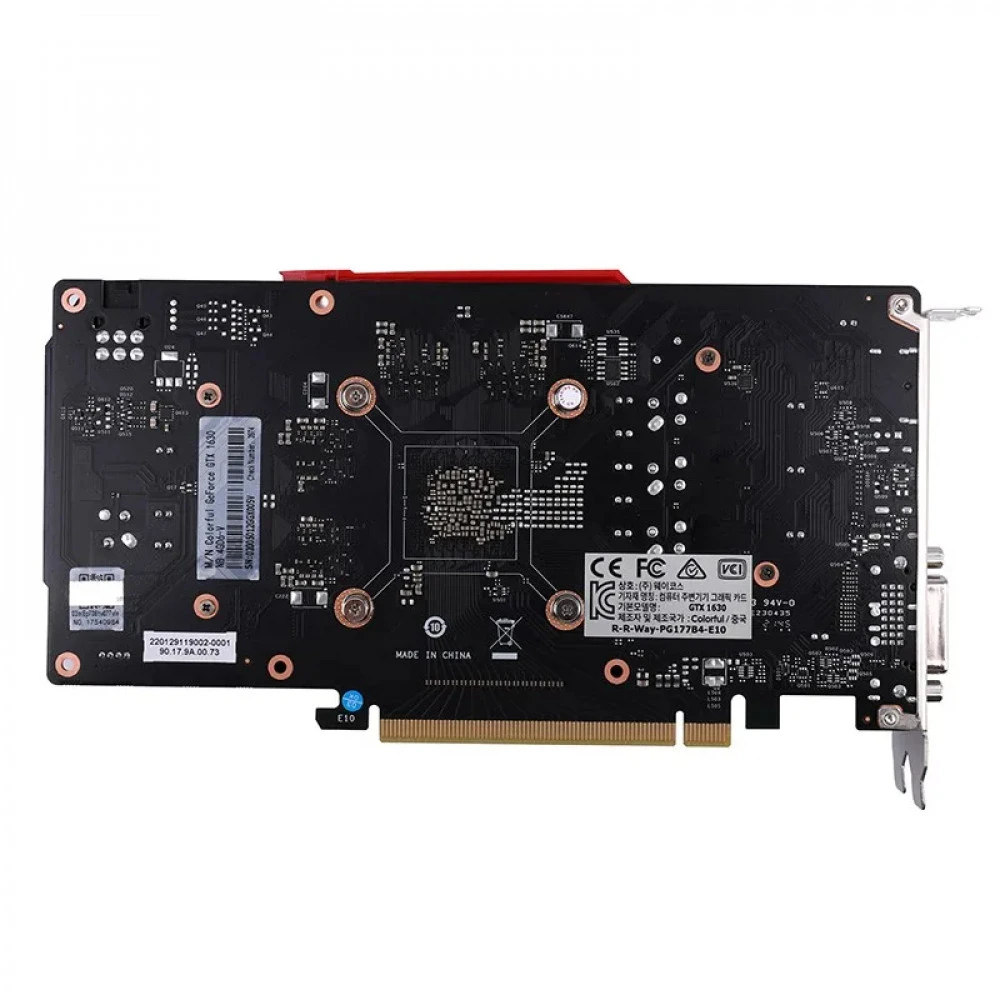 Видеокарта Colorful GeForce GTX 1630 NB 4GD6-V 4 ГБ