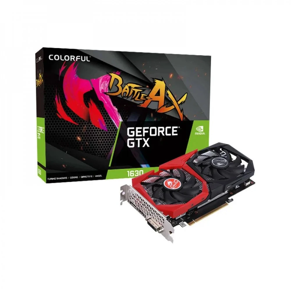 Видеокарта Colorful GeForce GTX 1630 NB 4GD6-V 4 ГБ