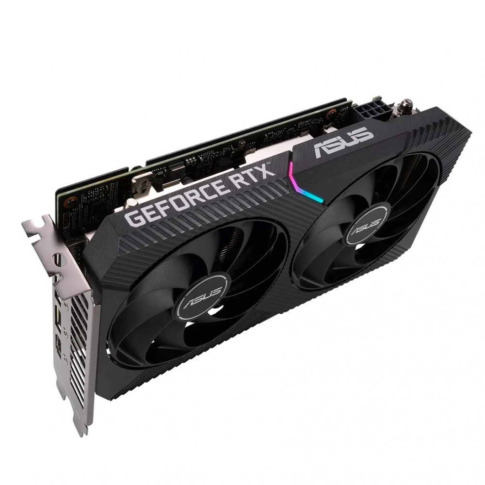 Видеокарта Asus GeForce RTX3050 DUAL-RTX3050-O8G LHR 8 ГБ