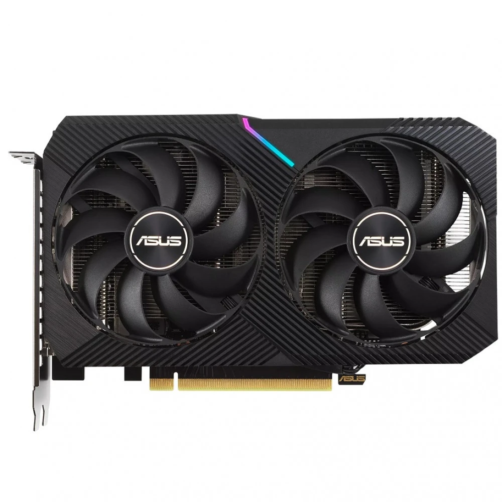 Видеокарта Asus GeForce RTX3050 DUAL-RTX3050-O8G LHR 8 ГБ