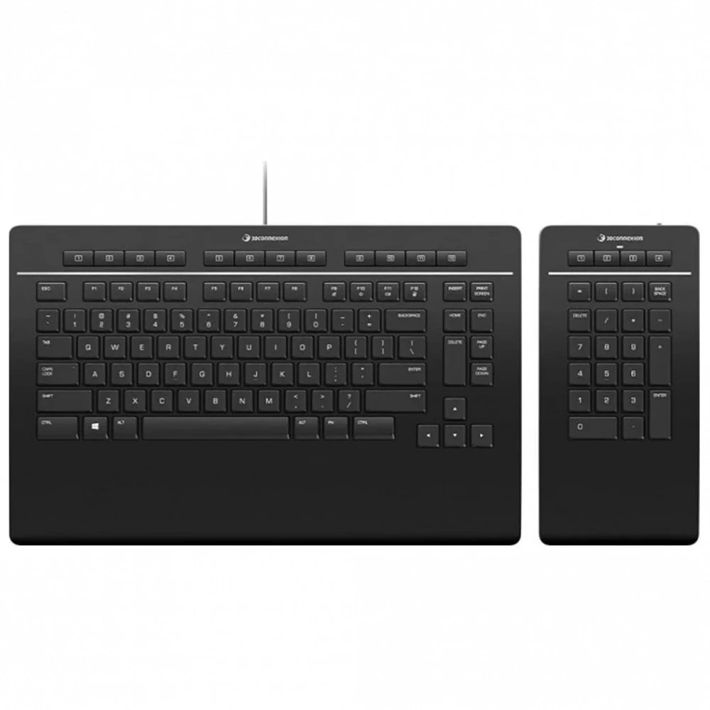 Клавиатура 3Dconnexion 3DX-700092 Беспроводная