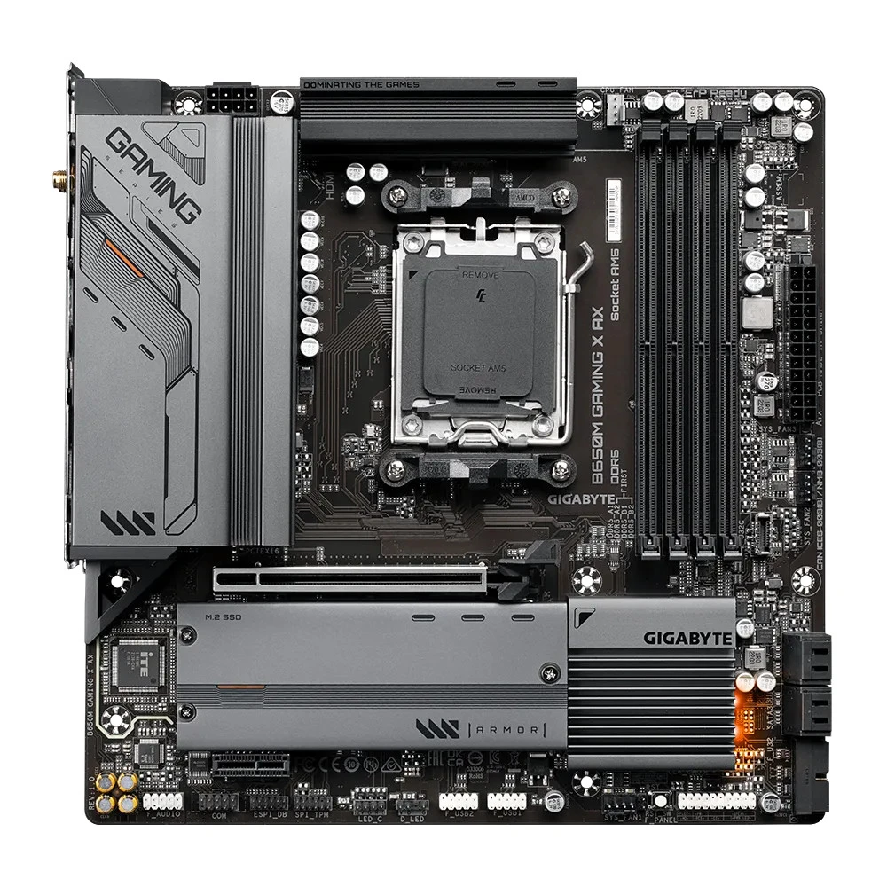 Материнская плата Gigabyte B650M GAMING X AX Micro-ATX, AMD AM5