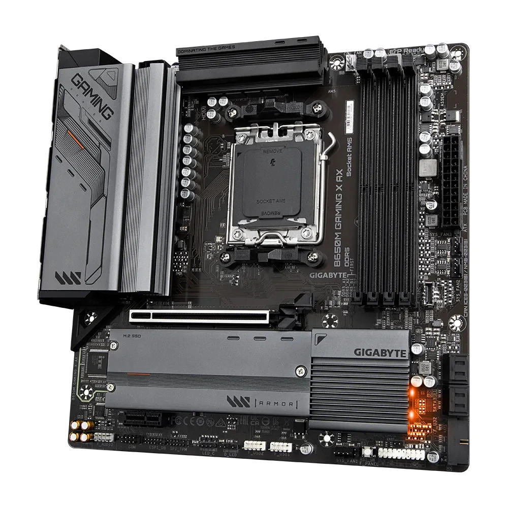 Материнская плата Gigabyte B650M GAMING X AX Micro-ATX, AMD AM5