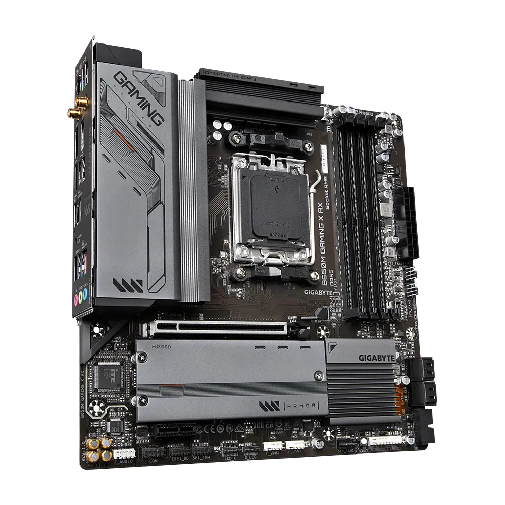 Материнская плата Gigabyte B650M GAMING X AX Micro-ATX, AMD AM5