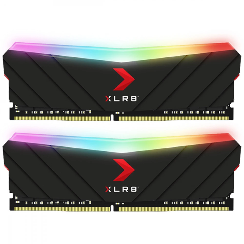 ОЗУ PNY 2x8Gb MD16GK2D4420019XRGB DIMM, DDR4, 16 Гб (2 х 8 Гб), 4200 МГц