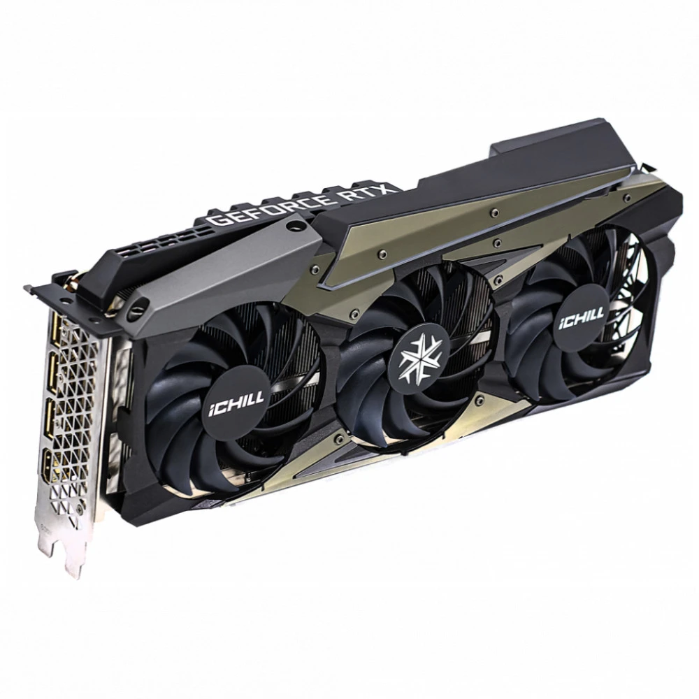 Видеокарта Inno3D GeForce RTX3080 ICHILL X3 LHR C30803-106XX-1810VA37H 10 ГБ
