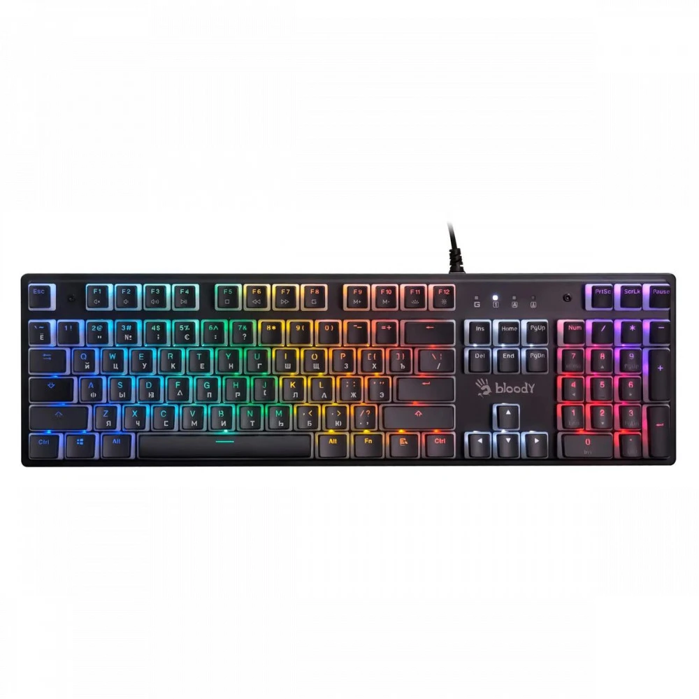 Клавиатура A4Tech S510NP S510NP (PUDDING BLACK) Проводная, USB