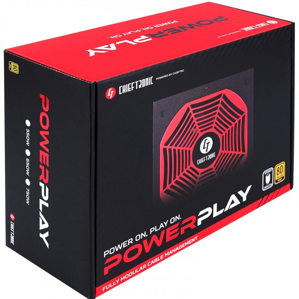Блок питания Chieftec POWERPLAY GPU-1200FC 1200 Вт, 80+ Platinum