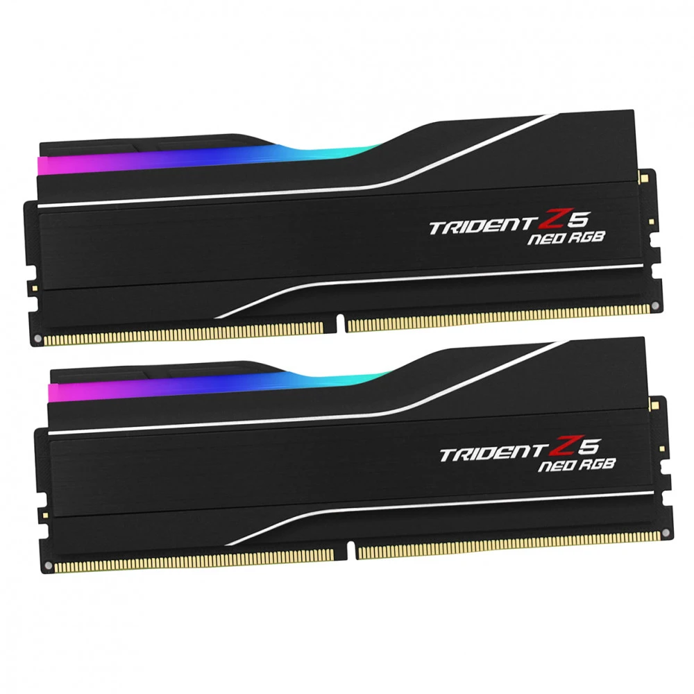 ОЗУ G.Skill Trident Z5 Neo RGB F5-6000J3636F16GX2-TZ5NR DIMM, DDR5, 32 Гб (2 х 16 Гб), 6000 МГц