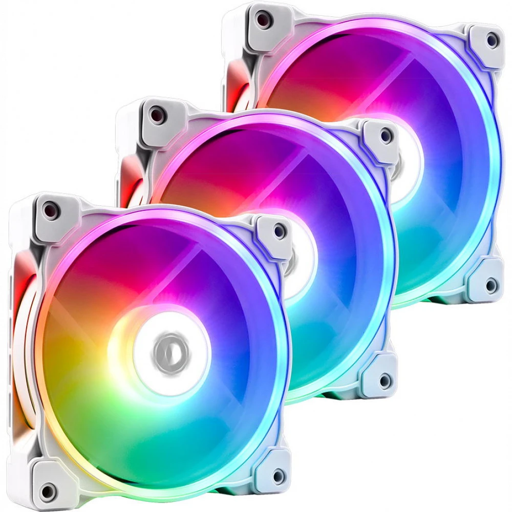 Система охлаждения ID-Cooling ID-FAN-TF-12025-ARGB-TRIO-SNOW Для системного блока