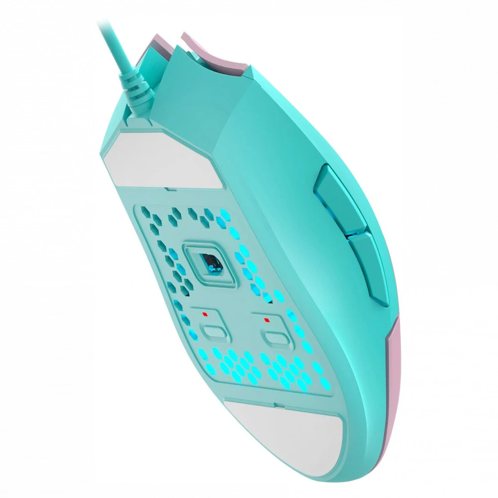 Мышь A4Tech Bloody L65 Max розовый, голубой L65 MAX/SKY PINK Игровые, Проводная