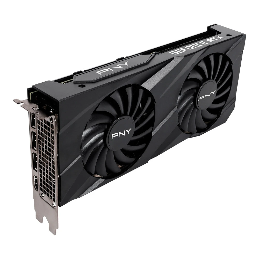 Видеокарта PNY GeForce RTX 3060 Ti 8GB VERTO Dual Fan (LHR) VCG3060T8LDFBPB1 8 ГБ