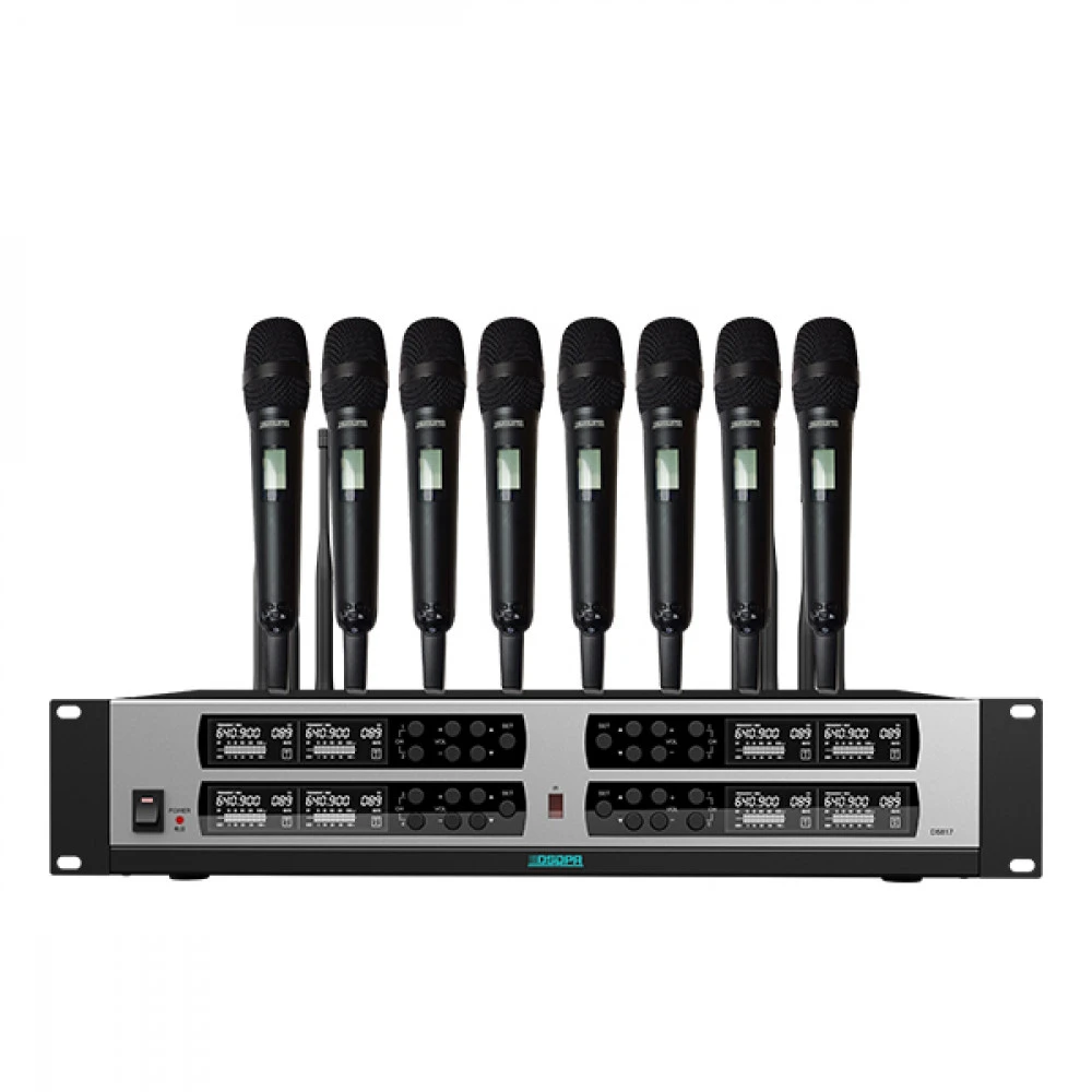 Микрофон DSPPA True Diversity UHF D5881