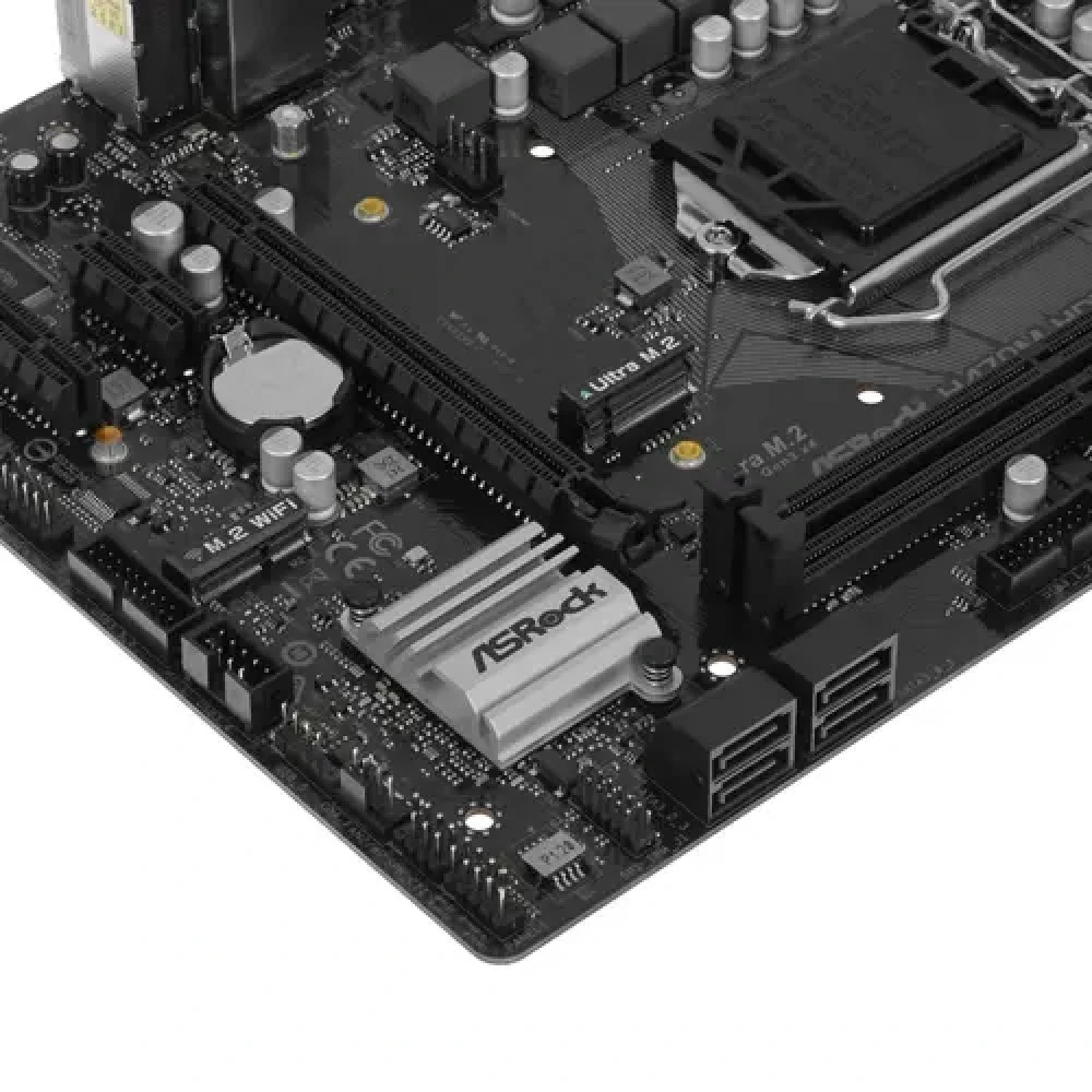 Материнская плата ASRock H470M-HDV/M.2 Micro-ATX, LGA 1200