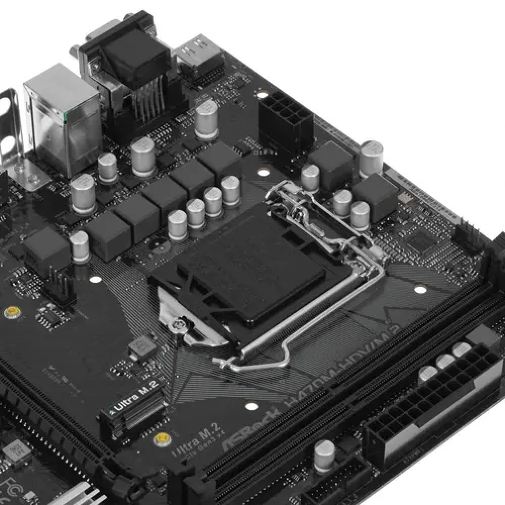 Материнская плата ASRock H470M-HDV/M.2 Micro-ATX, LGA 1200
