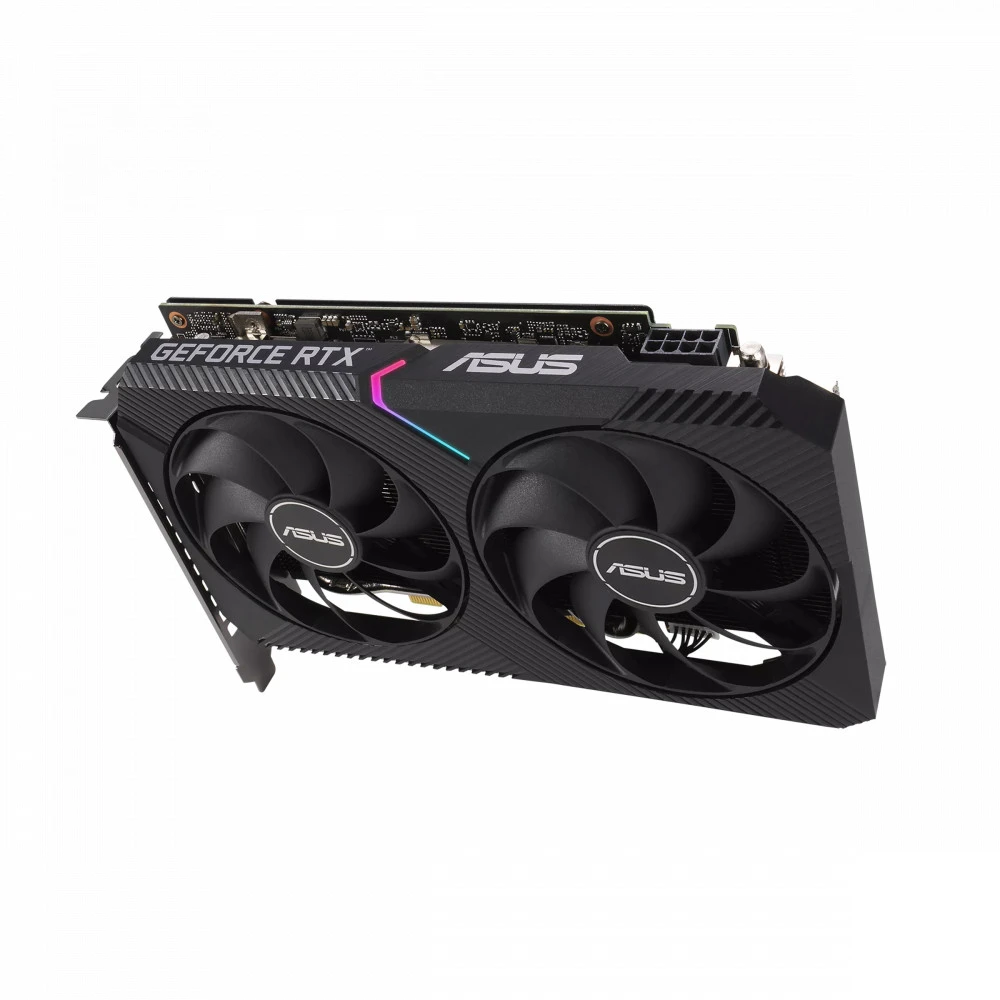 Видеокарта Asus GeForce RTX3060 OC DUAL-RTX3060-O8G 8 ГБ