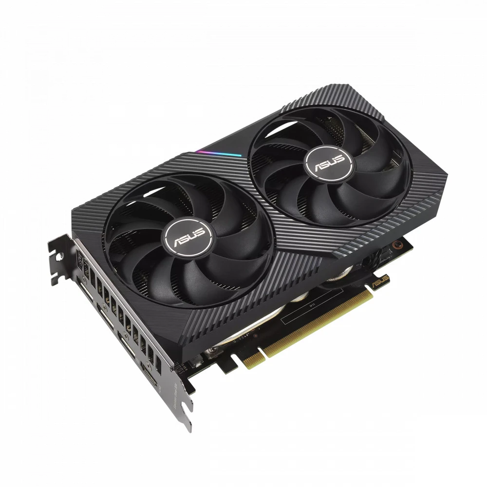 Видеокарта Asus GeForce RTX3060 OC DUAL-RTX3060-O8G 8 ГБ