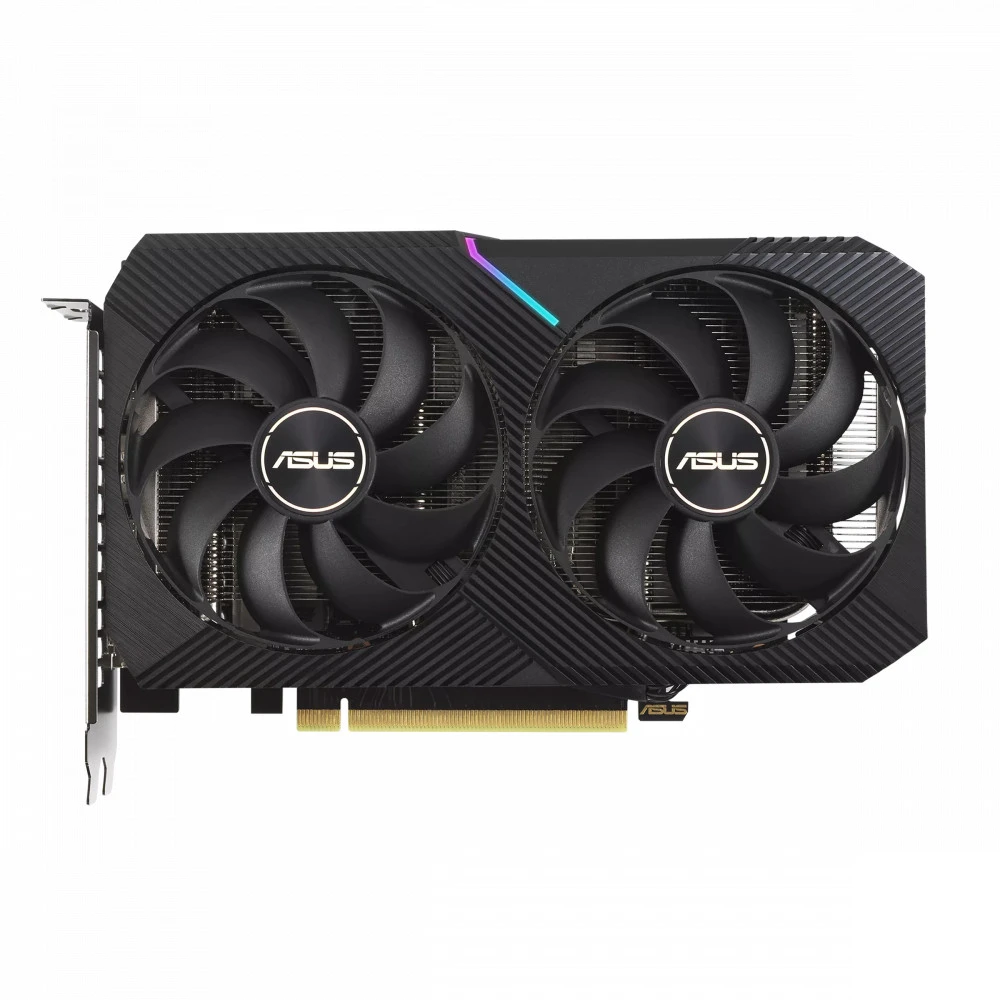 Видеокарта Asus GeForce RTX3060 OC DUAL-RTX3060-O8G 8 ГБ
