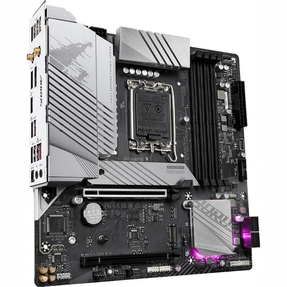Материнская плата Gigabyte B760M AORUS ELITE AX Micro-ATX, LGA 1700