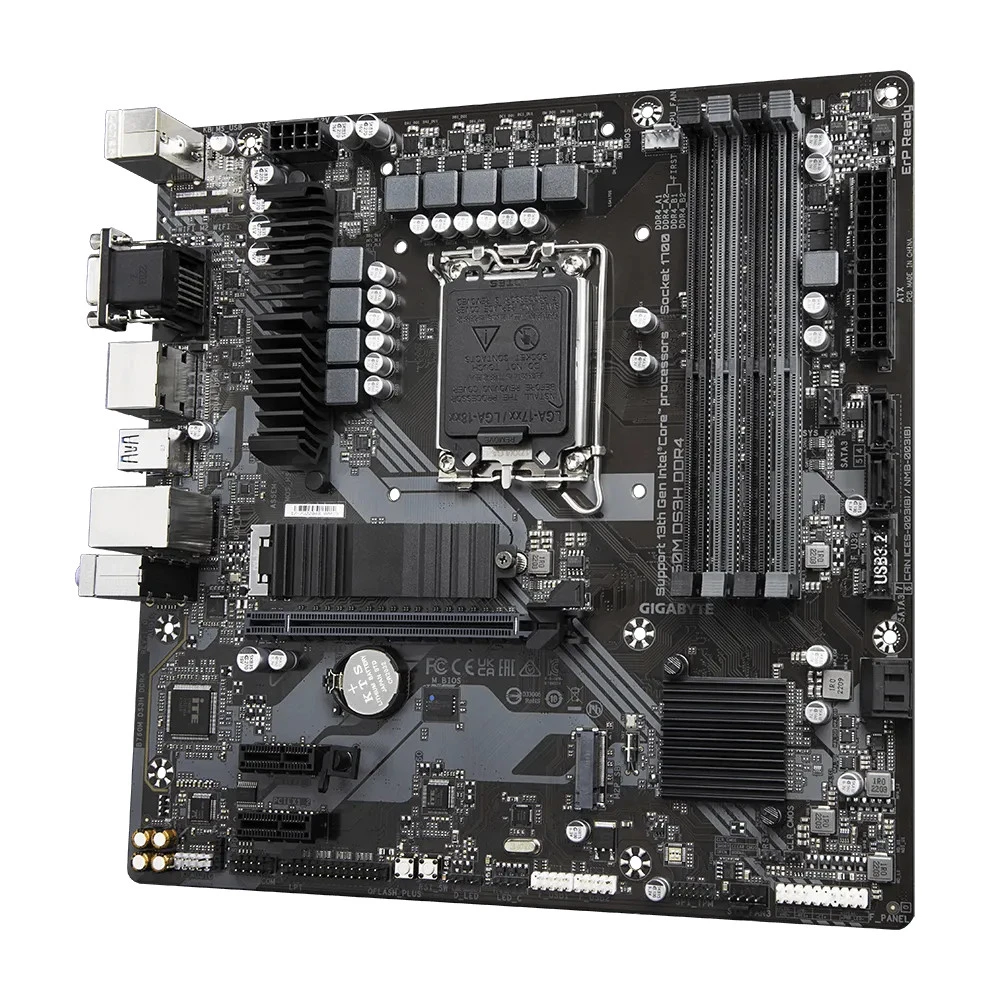 Материнская плата Gigabyte B760M DS3H DDR4 Micro-ATX, LGA 1700