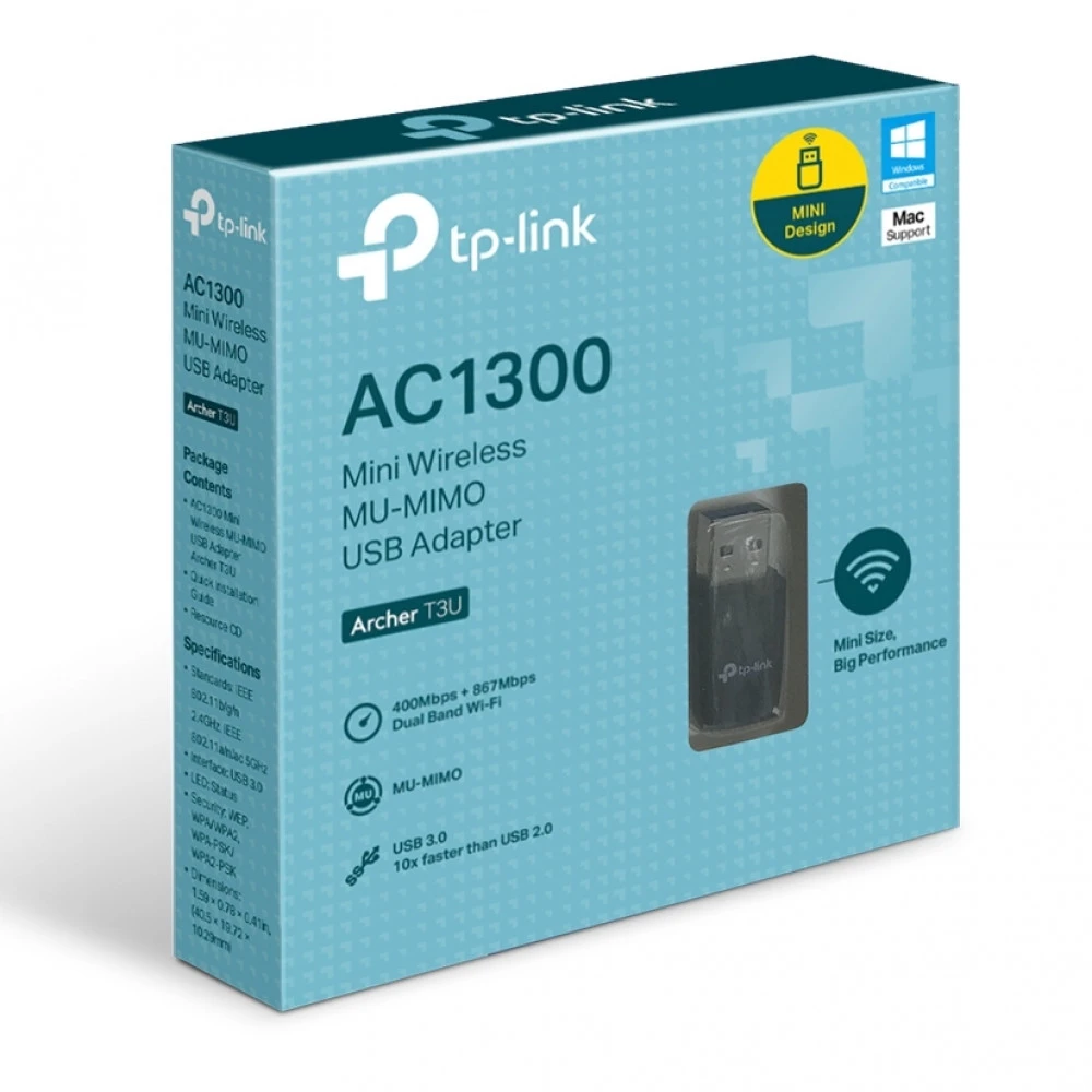 Сетевая карта TP-Link Wireless ARCHER T3U(EU) V1.0