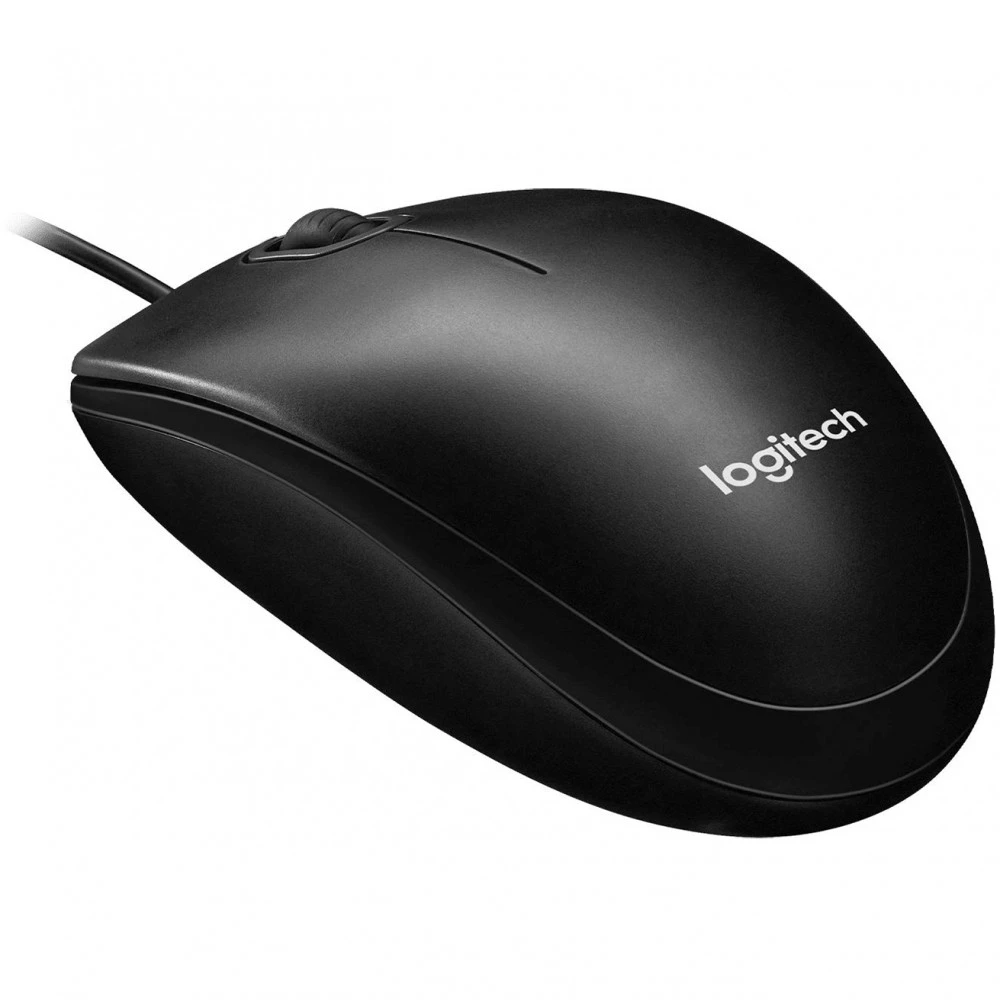 Мышь Logitech M100 Black 910-006652 Бюджетные, Проводная