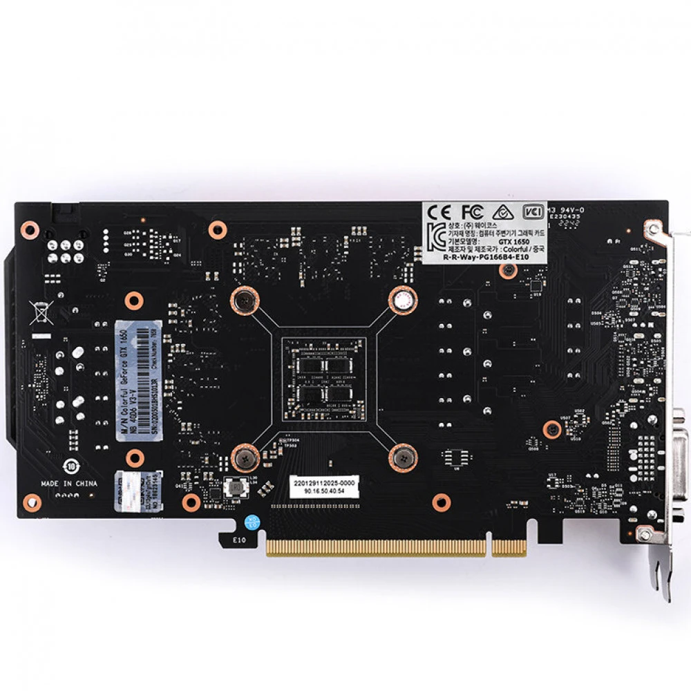 Видеокарта Colorful GTX 1650 NB 4GD6 V3-V 4 ГБ