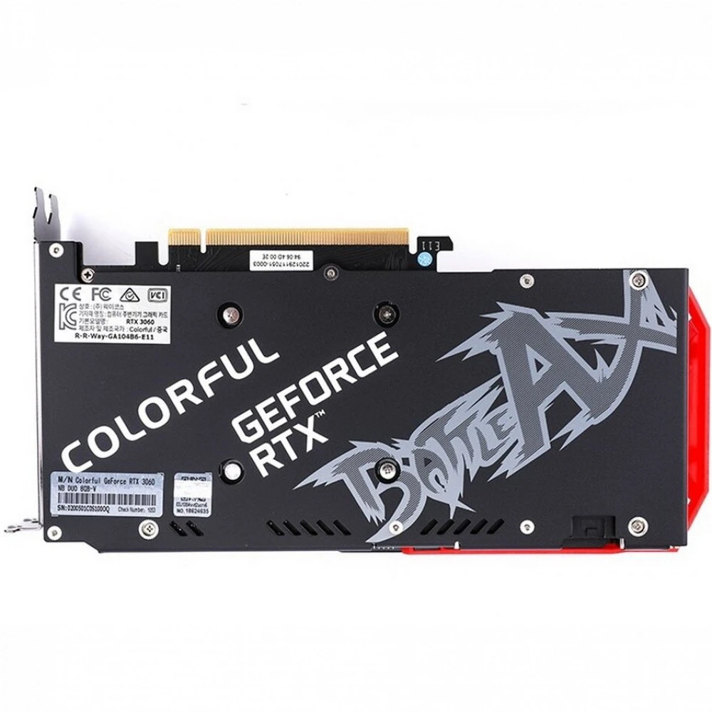 Видеокарта Colorful RTX 3060 NB DUO 8GB-V 8 ГБ