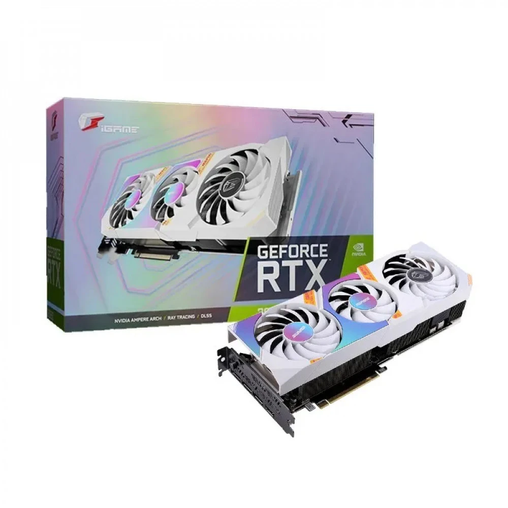 Видеокарта Colorful GeForce RTX 3060 Ti Ultra W OC G6X V2-V 8 ГБ