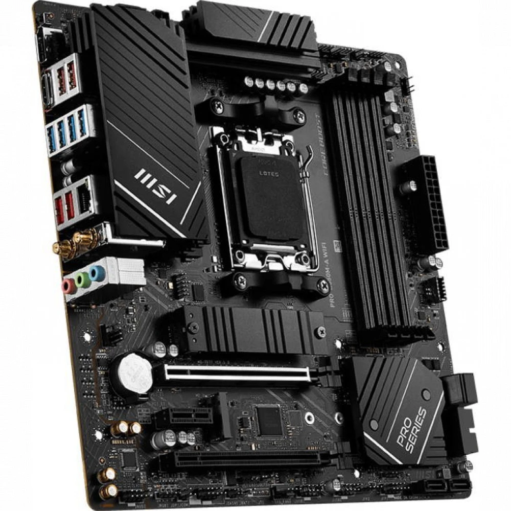 Материнская плата MSI PRO B650M-A WIFI Micro-ATX, AMD AM5