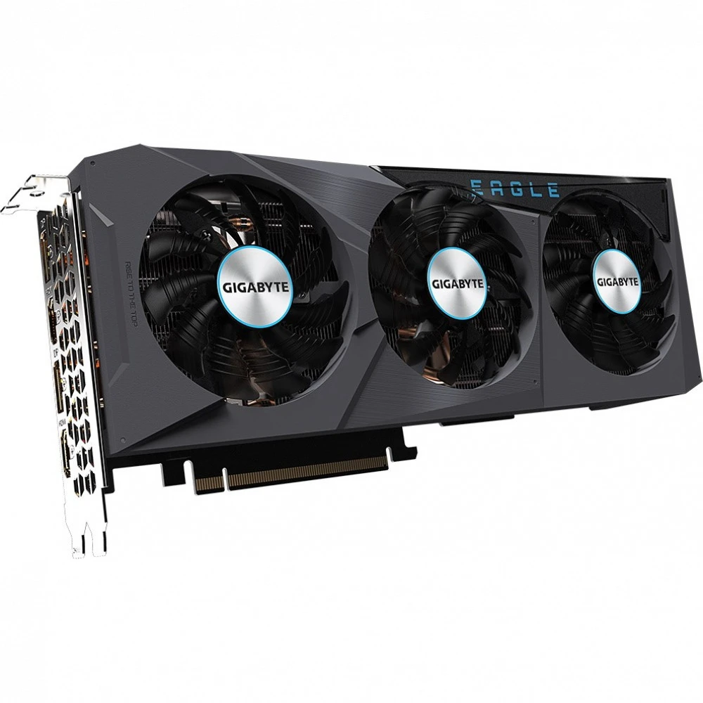 Видеокарта Gigabyte GeForce RTX3070Ti GV-N307TEAGLE OC-8GD R1.0 LHR 8 ГБ