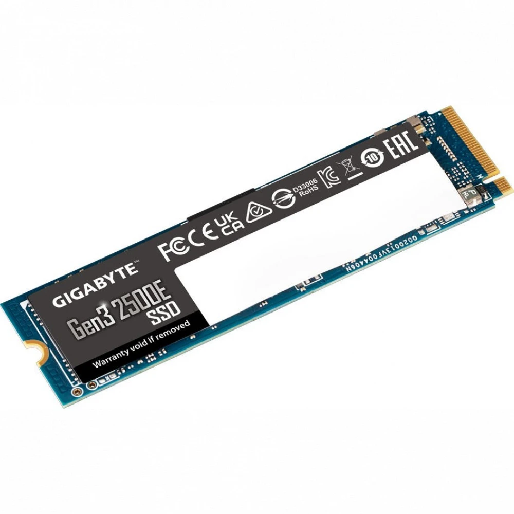 Жесткий диск Gigabyte Gen3 2500E G325E500G SSD (твердотельные), 500 ГБ, M.2, PCIe