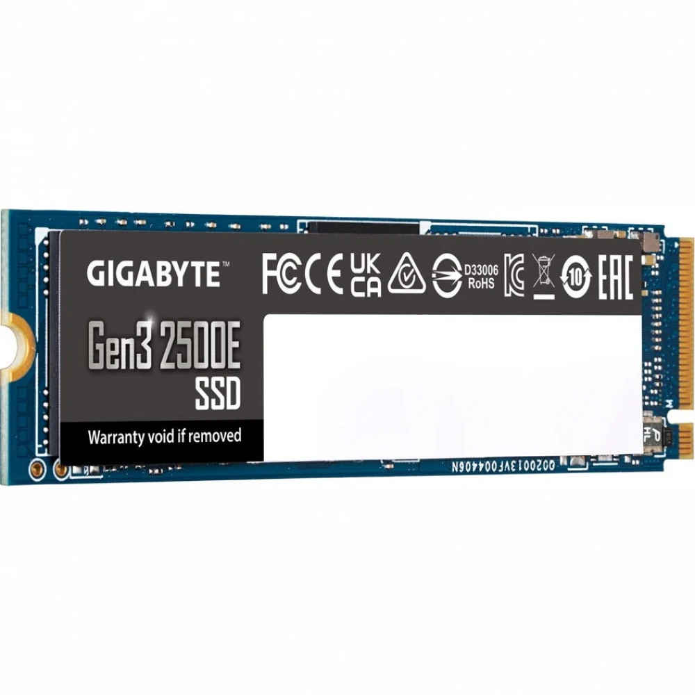 Жесткий диск Gigabyte Gen3 2500E G325E500G SSD (твердотельные), 500 ГБ, M.2, PCIe