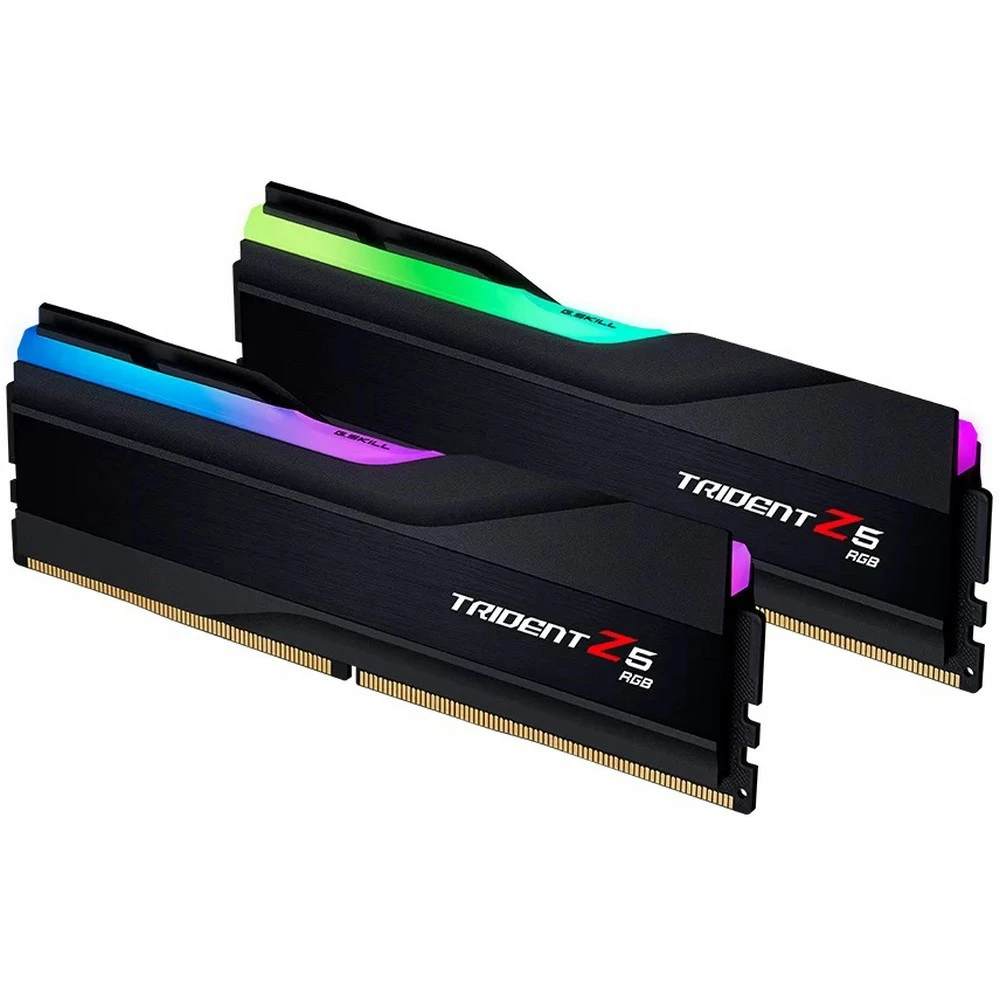 ОЗУ G.Skill Trident Z5 RGB F5-7800J3646H16GX2-TZ5RK DIMM, DDR5, 32 Гб (2 х 16 Гб), 7800 МГц