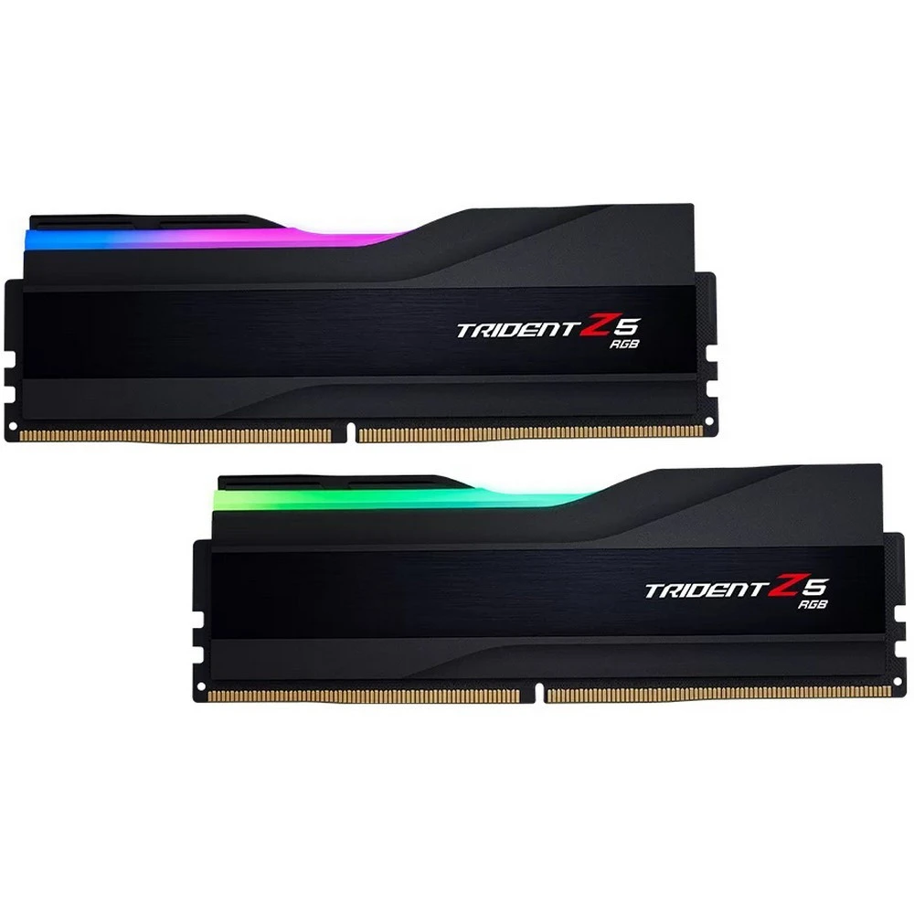 ОЗУ G.Skill Trident Z5 RGB F5-7800J3646H16GX2-TZ5RK DIMM, DDR5, 32 Гб (2 х 16 Гб), 7800 МГц