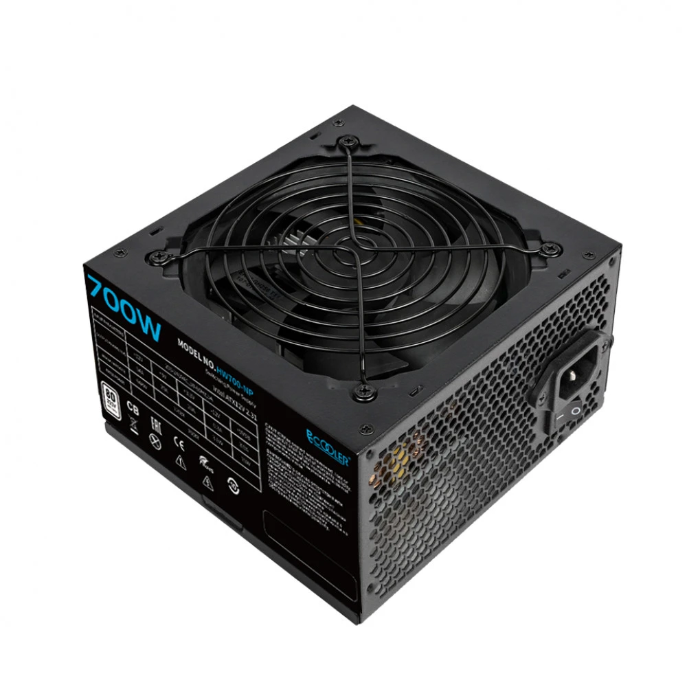 Блок питания PCcooler HW700-NP 700 Вт, 80+