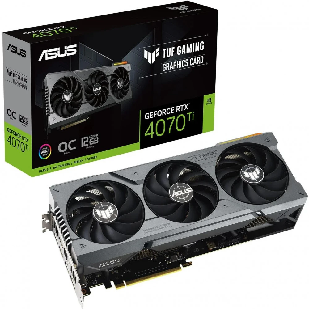 Видеокарта Asus UF Gaming GeForce RTX 4070 Ti 90YV0IJ0-M0NA00 12 ГБ
