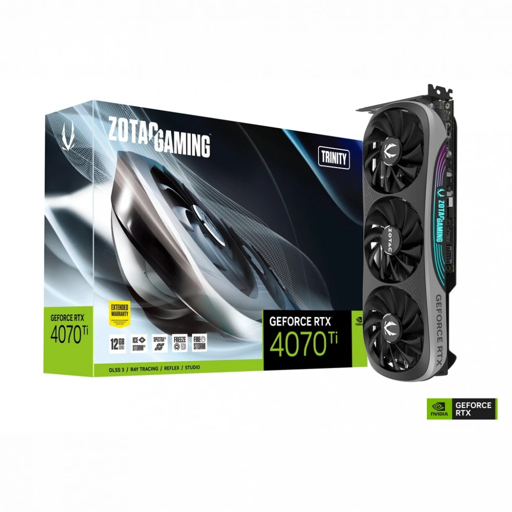 Видеокарта Zotac GAMING GeForce RTX 4070 Ti Trinity ZT-D40710D-10P 12 ГБ