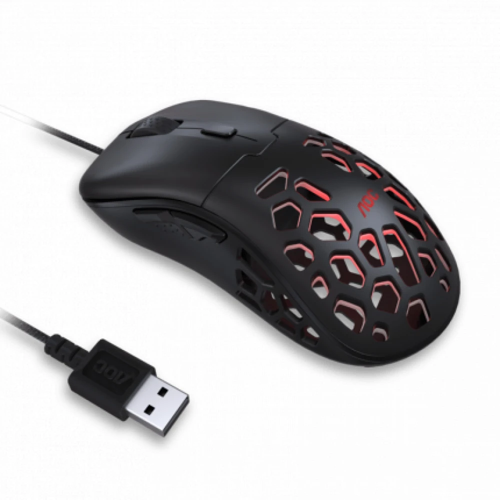 Мышь AOC GM510B Игровые, Проводная