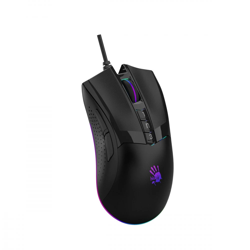 Мышь A4Tech W90 MAX/STONE BLACK ACTIVATED Игровые, Проводная