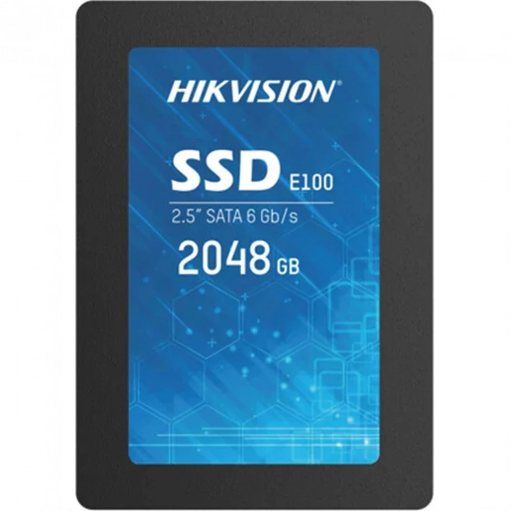 Жесткий диск Hikvision E100 HS-SSD-E100/2048G SSD (твердотельные), 2 ТБ, 2.5 дюйма, SATA