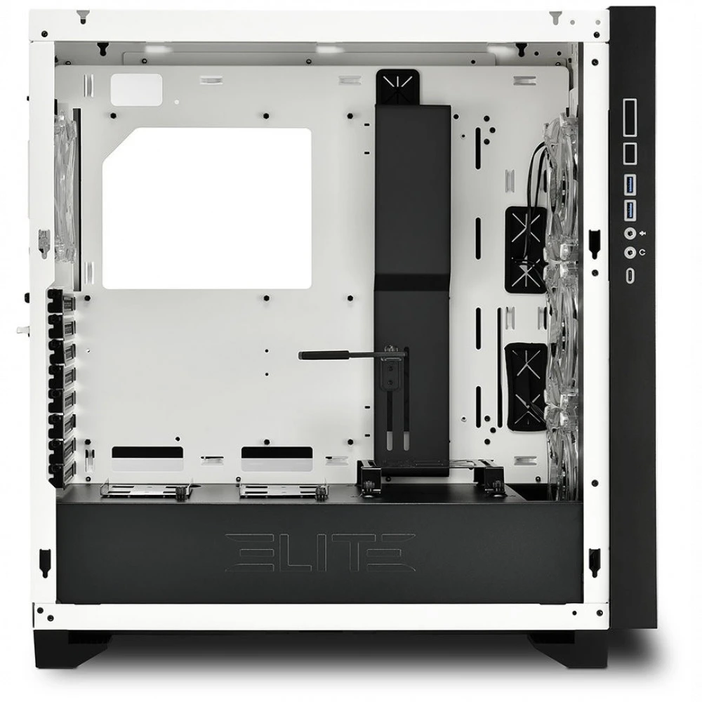 Корпус Sharkoon ELITE SHARK CA300H WHITE ELITE SHARK CA300H Wh Mid-Tower