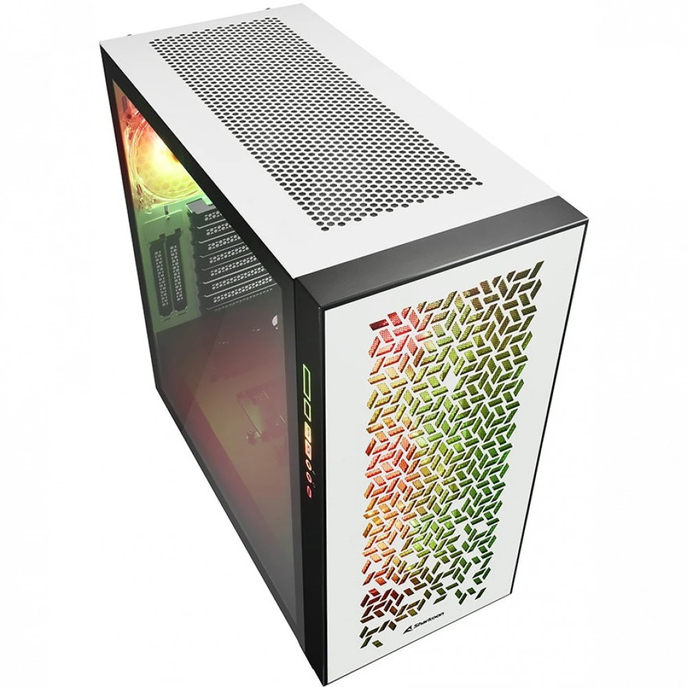 Корпус Sharkoon ELITE SHARK CA300H WHITE ELITE SHARK CA300H Wh Mid-Tower