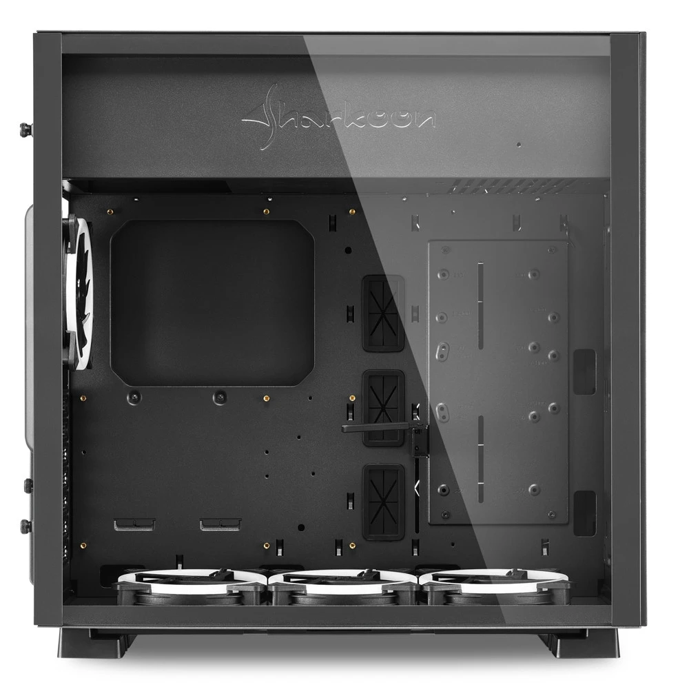 Корпус Sharkoon PURE STEEL RGB Bk Mid-Tower