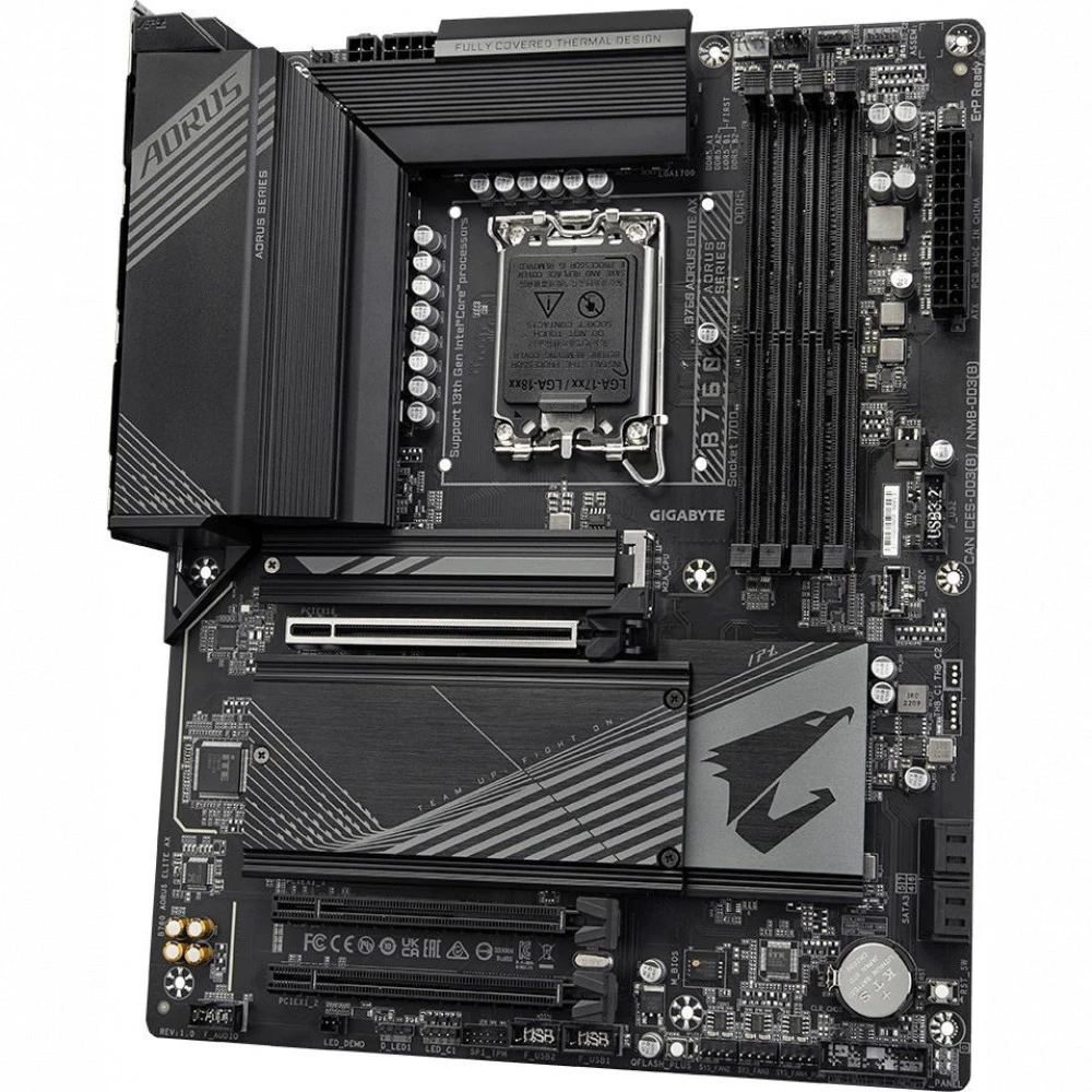 Материнская плата Gigabyte B760 AORUS ELITE AX ATX, LGA 1700