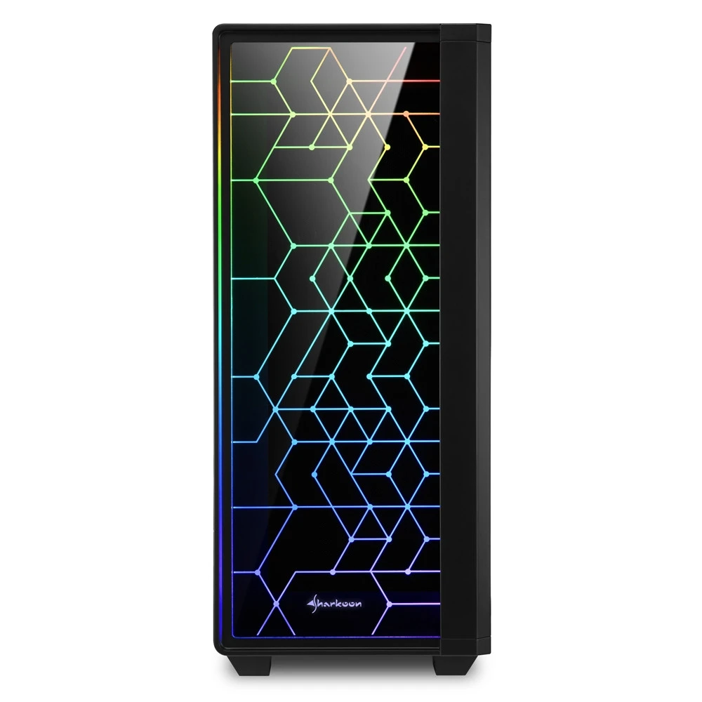 Корпус Sharkoon RGB LIT100 Mid-Tower