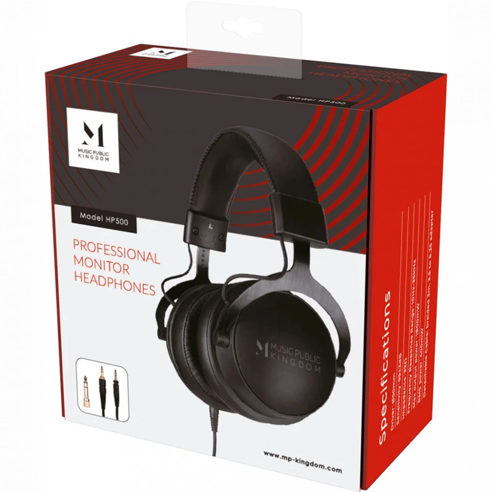 Наушники MUSIC PUBLIC KINGDOM HP500 Black
